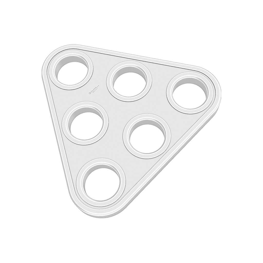 Plates - 3-Triangular - Round Corners